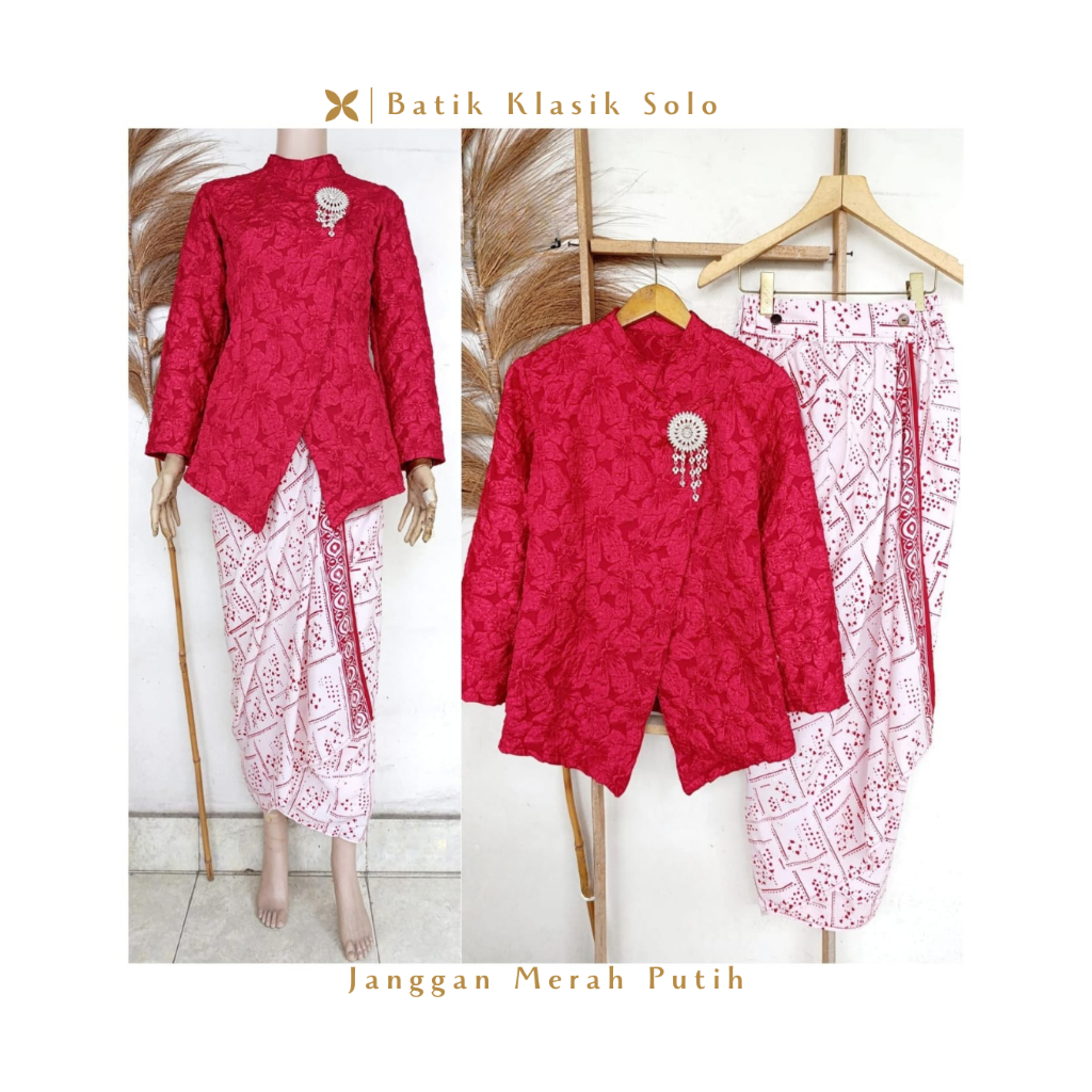 JANGGAN - Set Blouse Batik Rok Batik (KLASO)