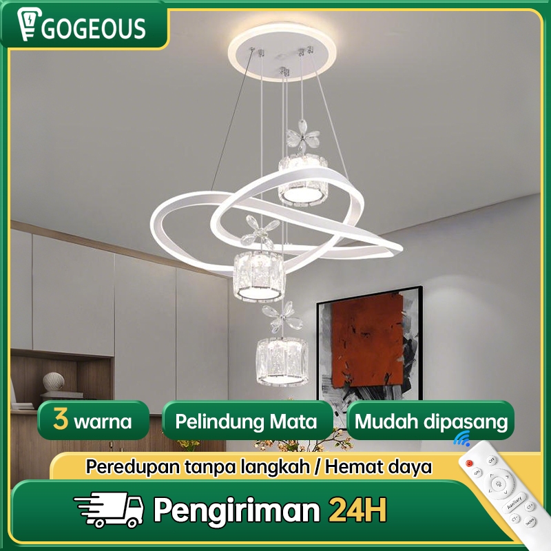 GOGEOUS Ruang Makan Dekoratif Lampu Gantung Ruang Lampu Gantung Ruang Tamu Lampu Gantung Dekoratif L