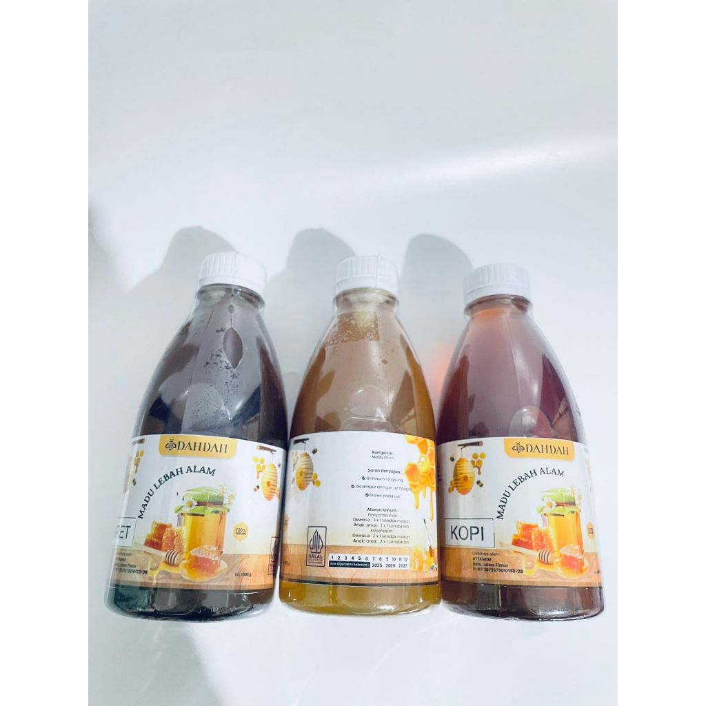 

Madu Lebah Alam 500gr/Madu Murni Manis (HALAL MUI dan PIRT)