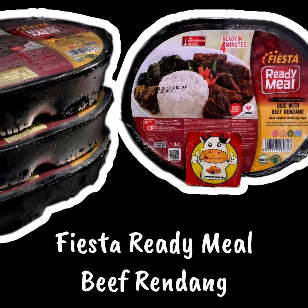 

FIESTA READY MEAL BEEF RENDANG - FROZEN FOOD - BRONTZ JOGJA