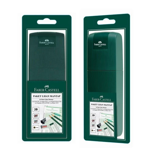 

Set Paket Ujian Pensil 2B Faber Castell 1 Box