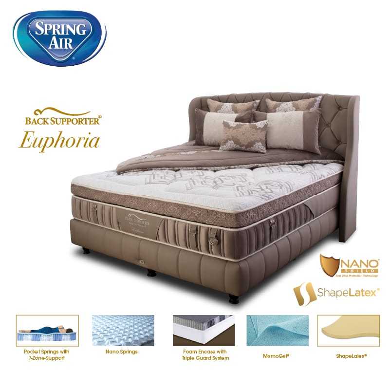 SpringBed Spring Air Back Supporter Euphoria  | Mattress Only