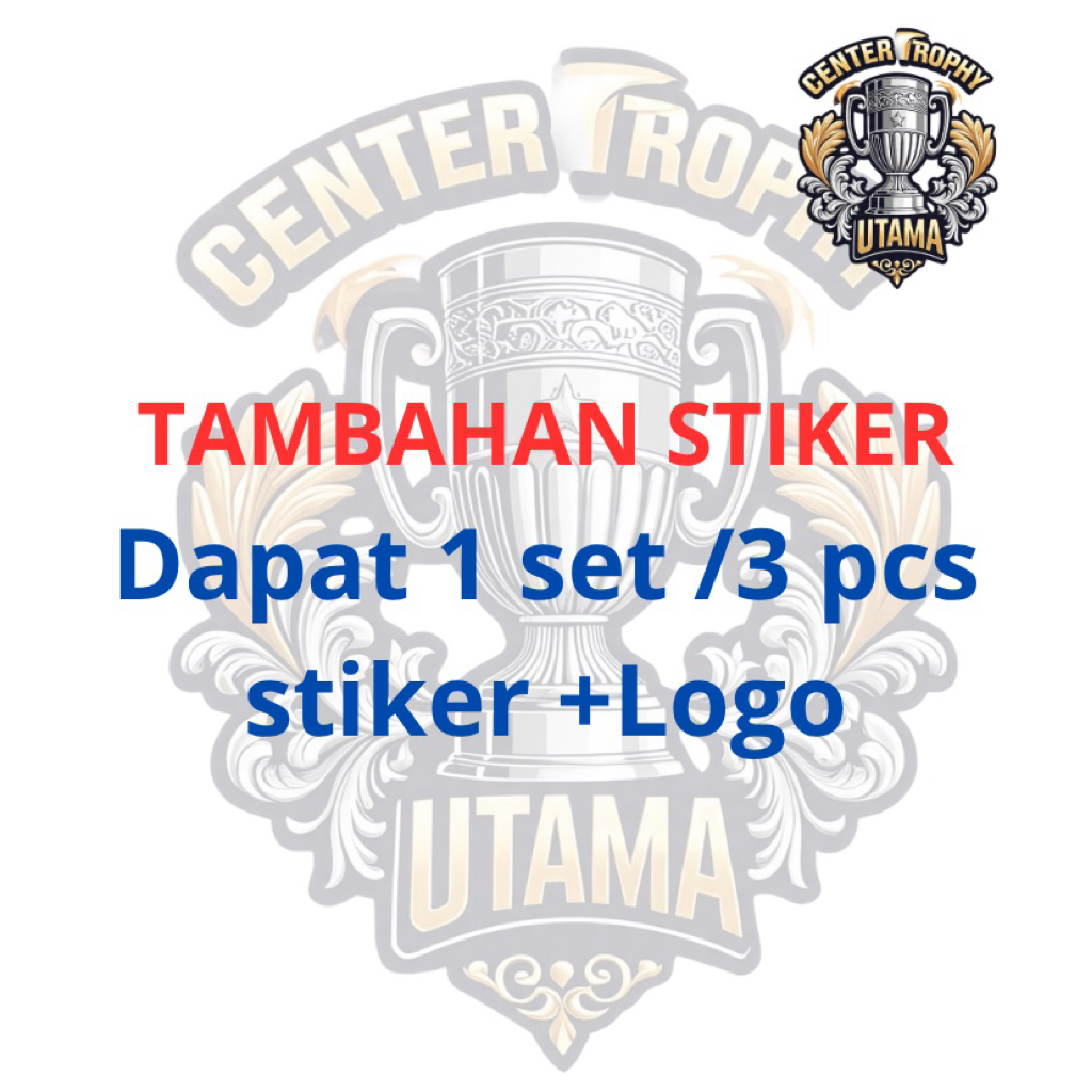 

STIKER PIALA + LOGO