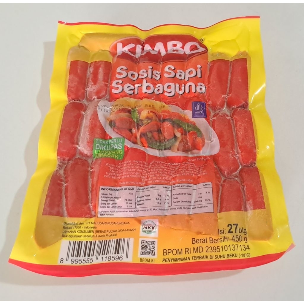 

Sosis Kimbo Beef Cocktail