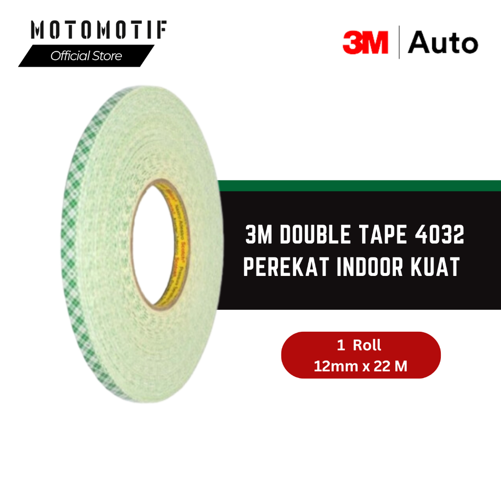 

3M Scotch Double Tape 4032 Mounting Tape Urethane Foam 12mm x 22m