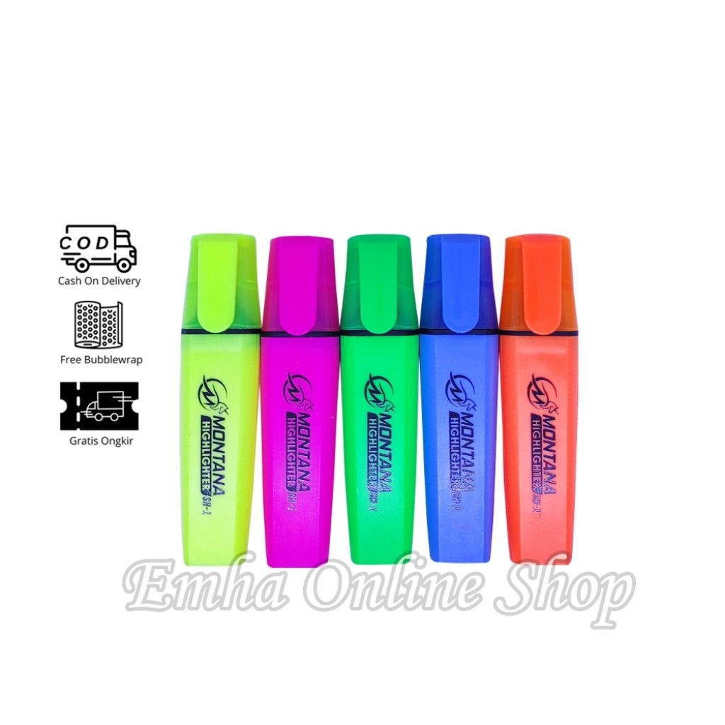 

Stabilo Color Pen Highlighter SH-1 For Paper Kertas Fax
