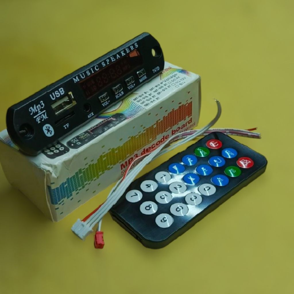 MODUL MP3 BLUETOTH + RADIO, KIT MODUL MP3