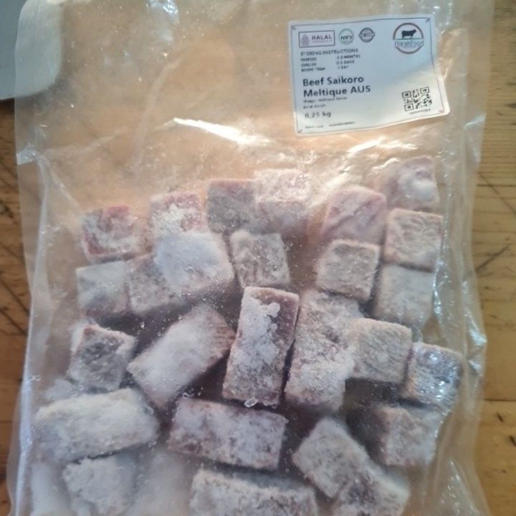 

HIJARAH FOOD AUSTRALIAN BEEF SAIKORO MELTIQUE 250GR