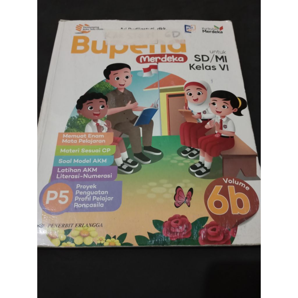 Buku ESPS kelas 6 kurikulum merdeka (bekas)