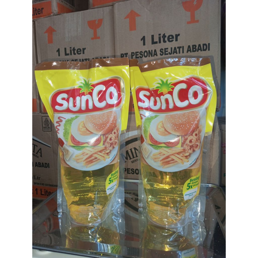 

Minyak goreng sunco 1L