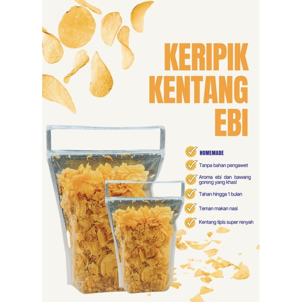 

KERIPIK KENTANG EBI