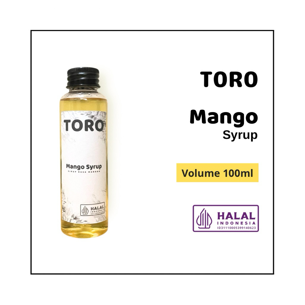 

Mango Syrup | Sirup Rasa Mangga 100ml