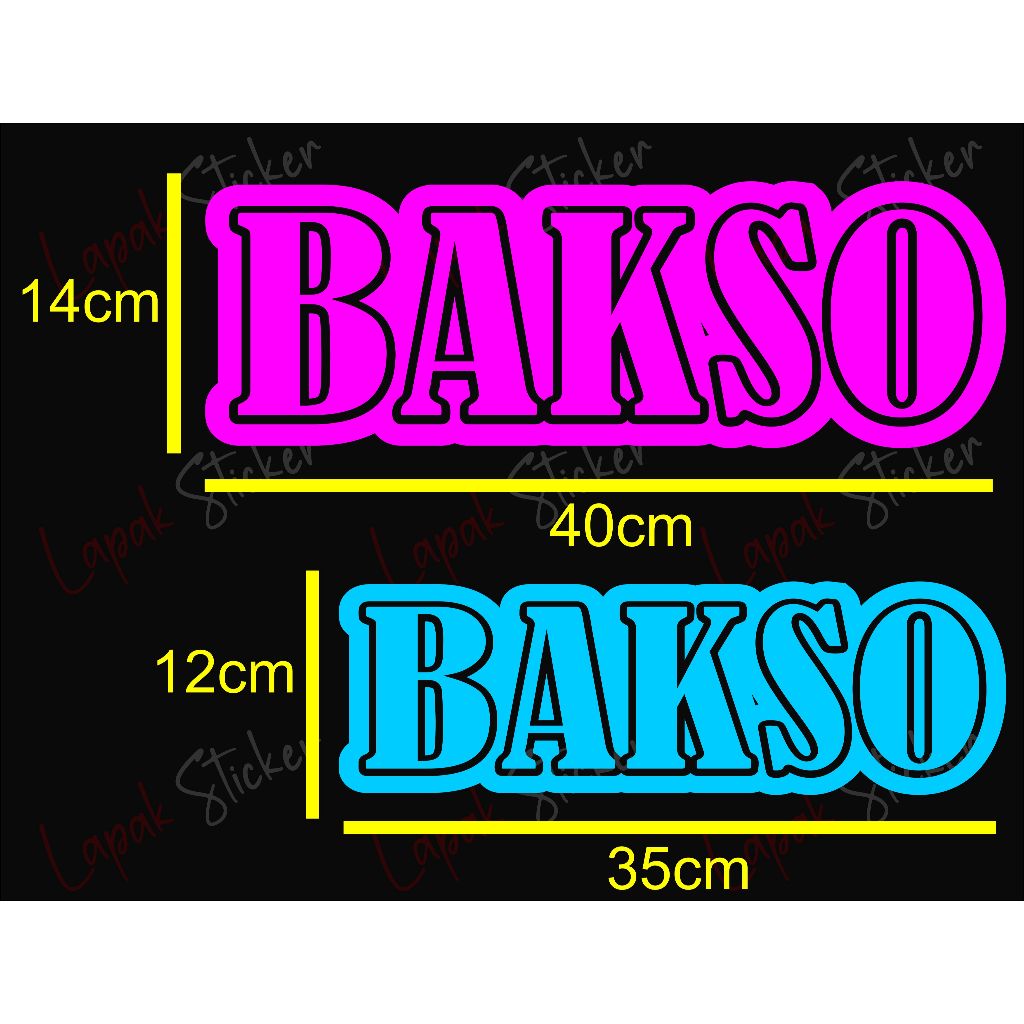 

Stiker Bakso | Stiker Aksesoris Gerobak Jualan
