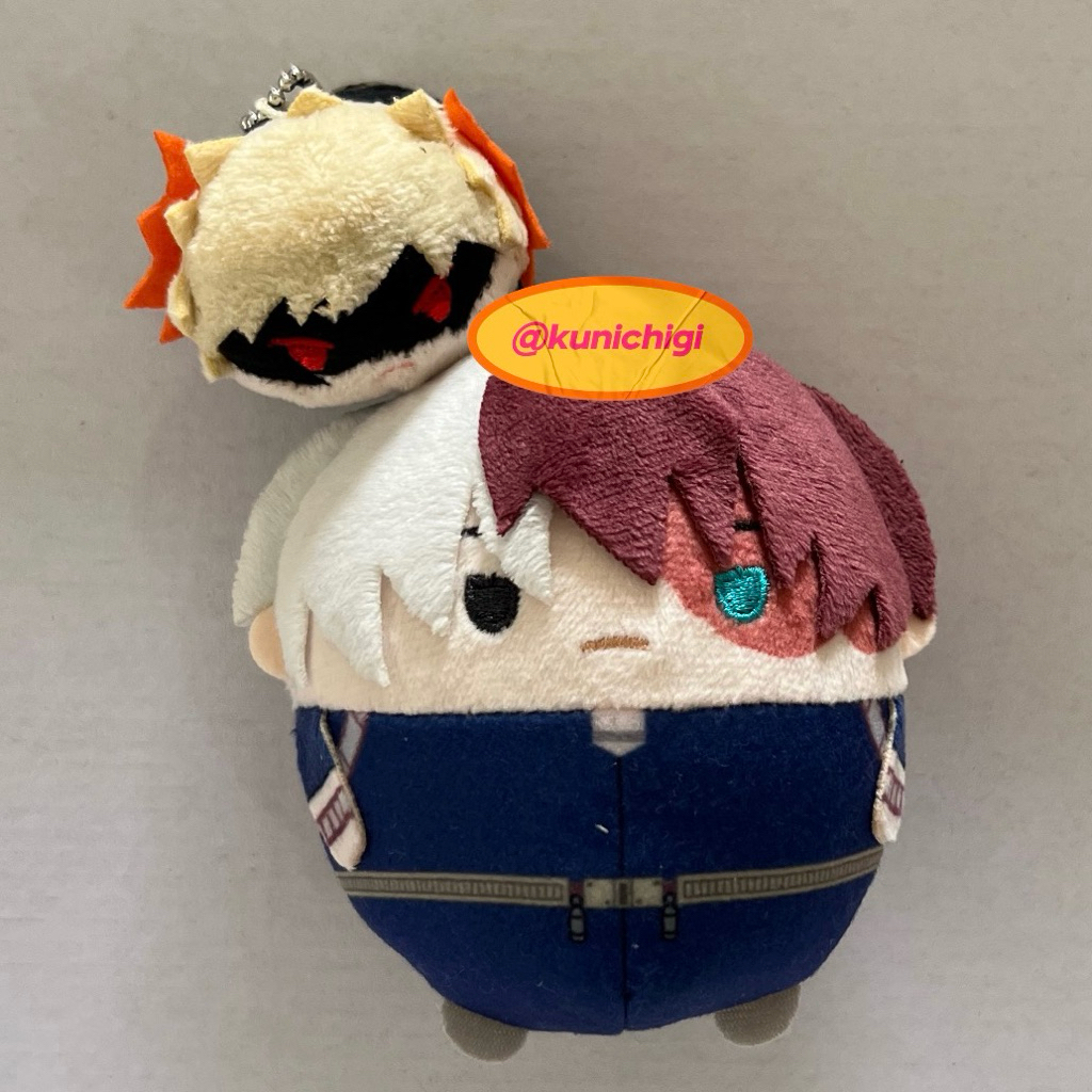 fuwakororin shoto todoroki + mini mascot bakugo for mister