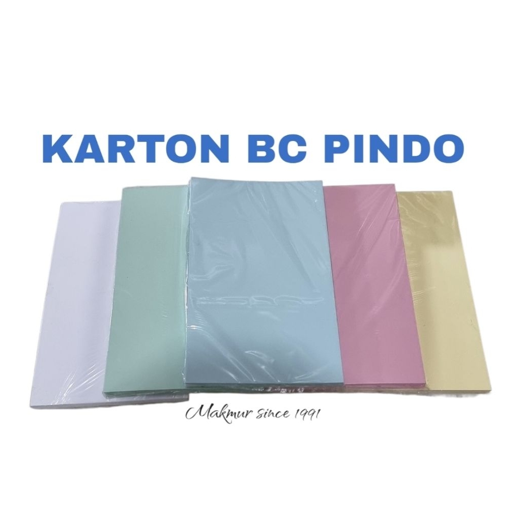 Karton Manila/ Karton BC Pindo F4 isi 100