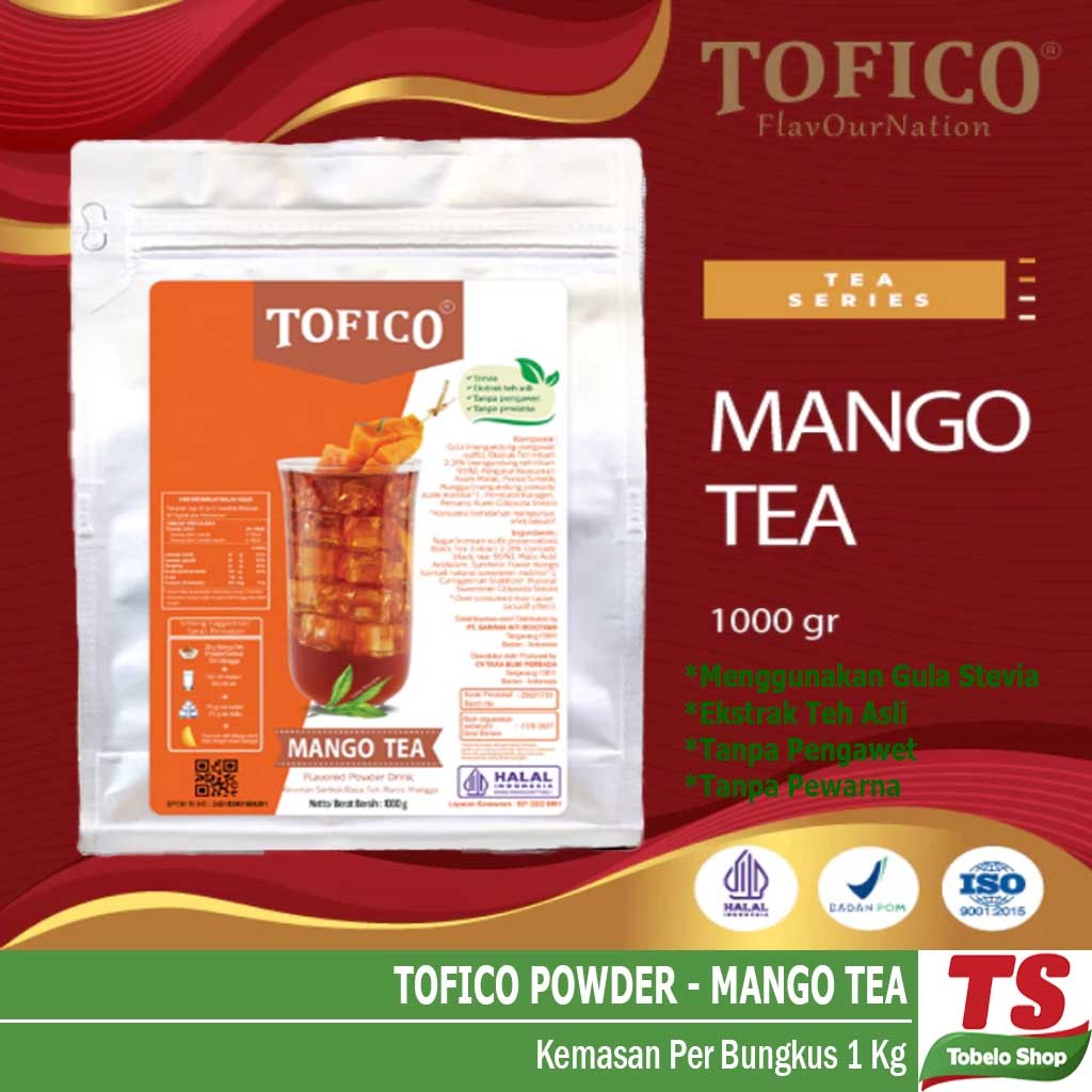 

TOFICO MANGO TEA POWDER 1KG / TOFICO POWDER MANGO TEA