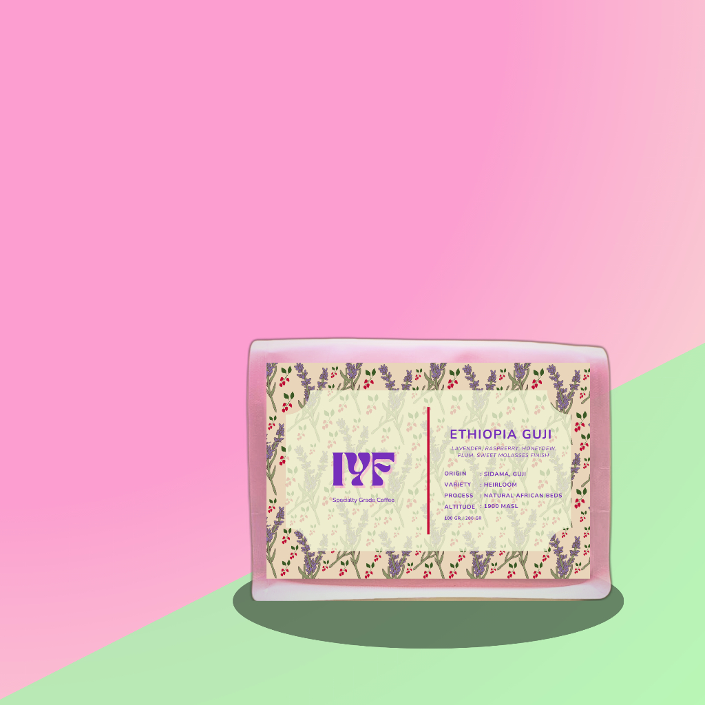 

Arabica Coffee Beans ETHIOPIA GUJI 200gr by InYourFavor