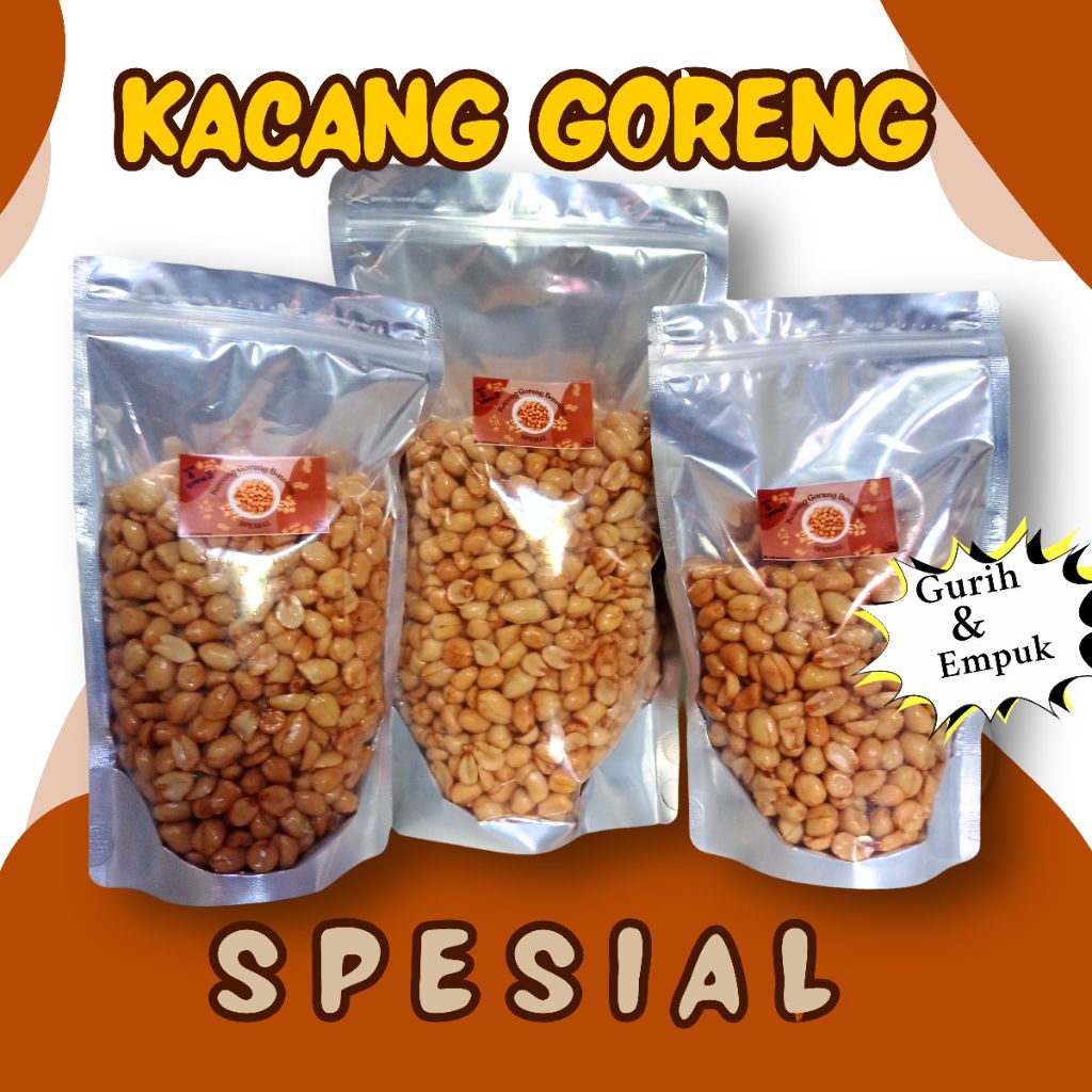 

Kacang goreng / Kacang goreng original / Kacang tanah goreng / kacang klici 750 gr / 350 gr