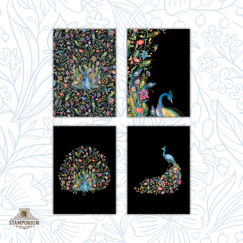 

STAMPORIUM | Kartu Pos / Postcard | Burung Merak