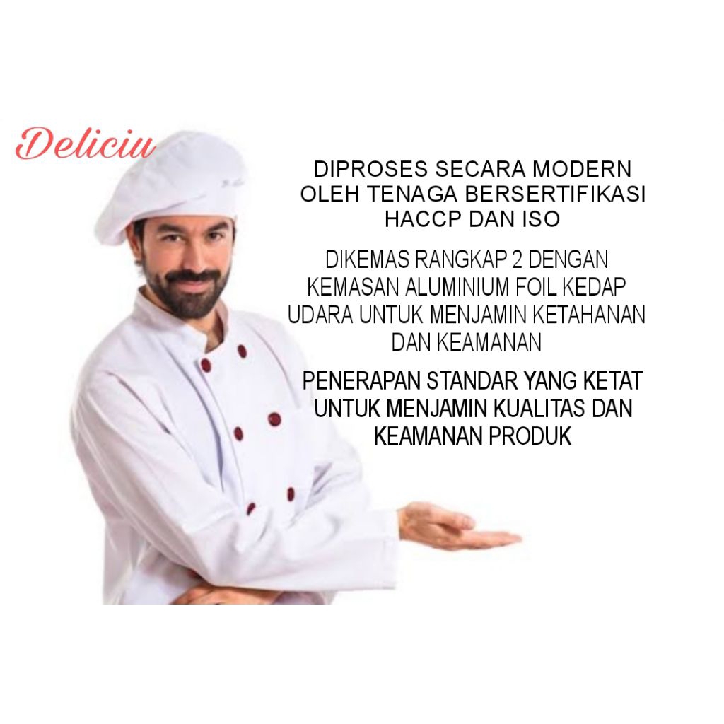 

Forcysn Rendang Sapi Deliciu Lauk Siap Saji Langsung Makan