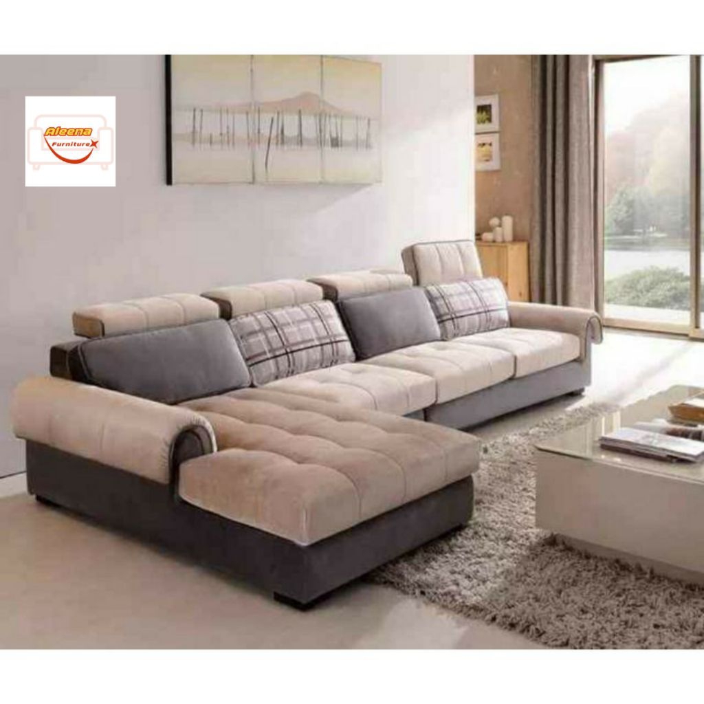 IDEA - Sofa Ruang TV Sudut Minimalis Modern Super Empuk Super Nyaman