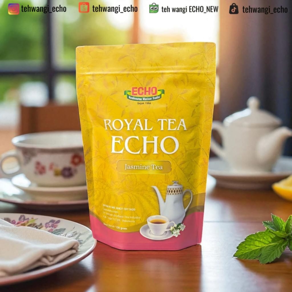 

Teh Wangi ECHO Royal Jasmine Tea 120 Gr