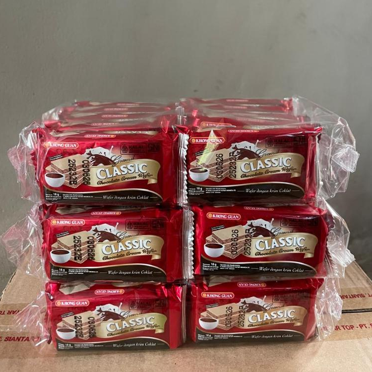 

WAFER CLASSIC KHONG GUAN ISI 10 PCS