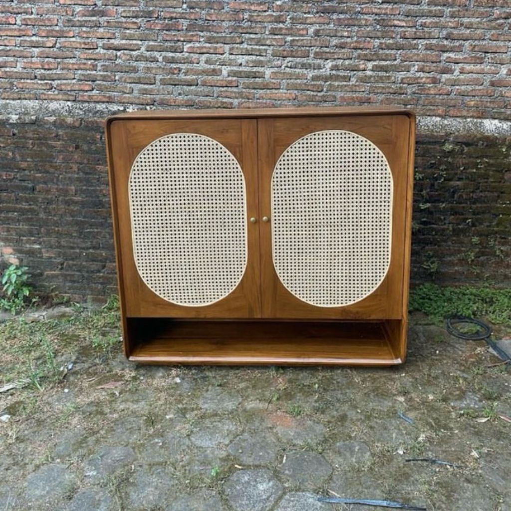 rak sepatu rotan rak sepatu kayu jati rak sepatu rotan kayu jati