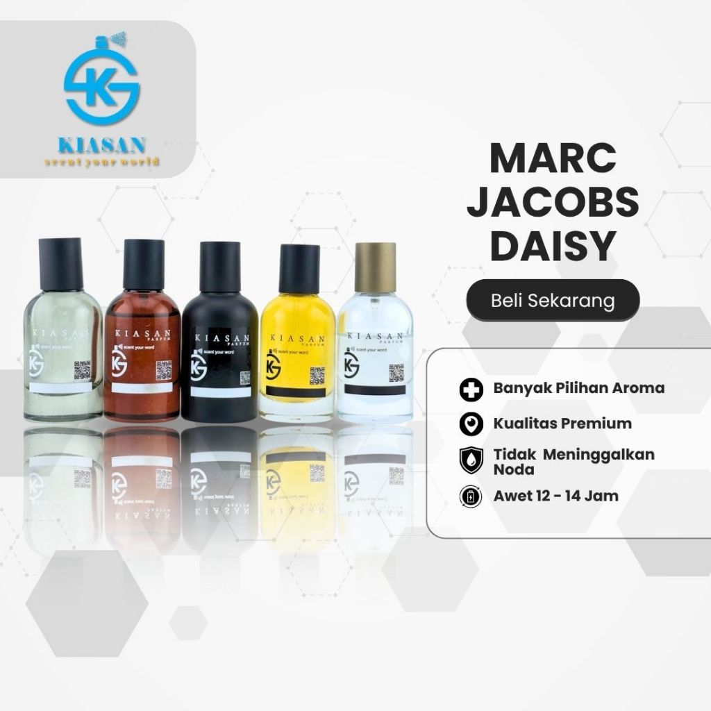 Kiasan Parfum Wanita | Inspired by MarcJacobs Daisy Love - Parfum Inspired Premium