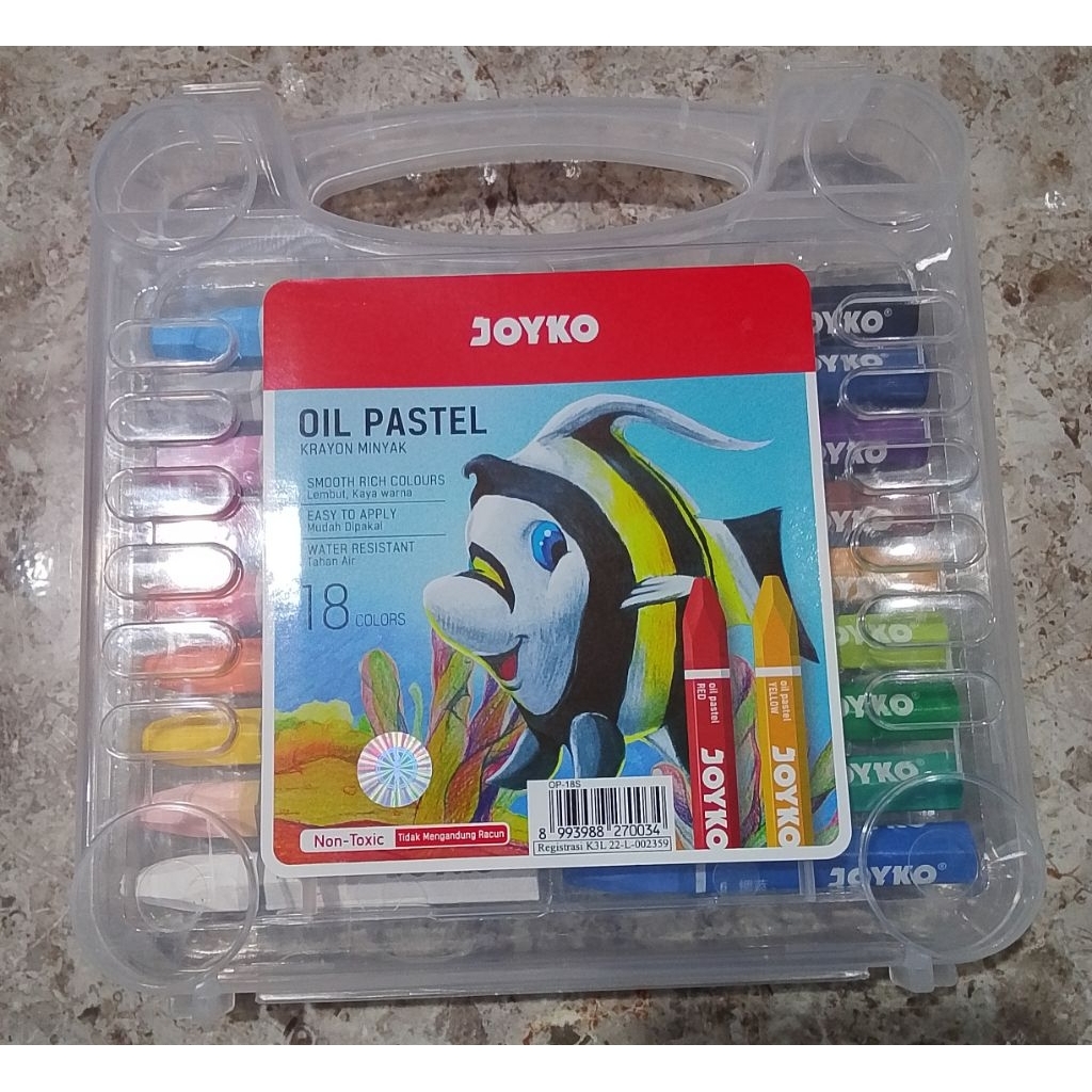 

Joyko crayon 18 warna