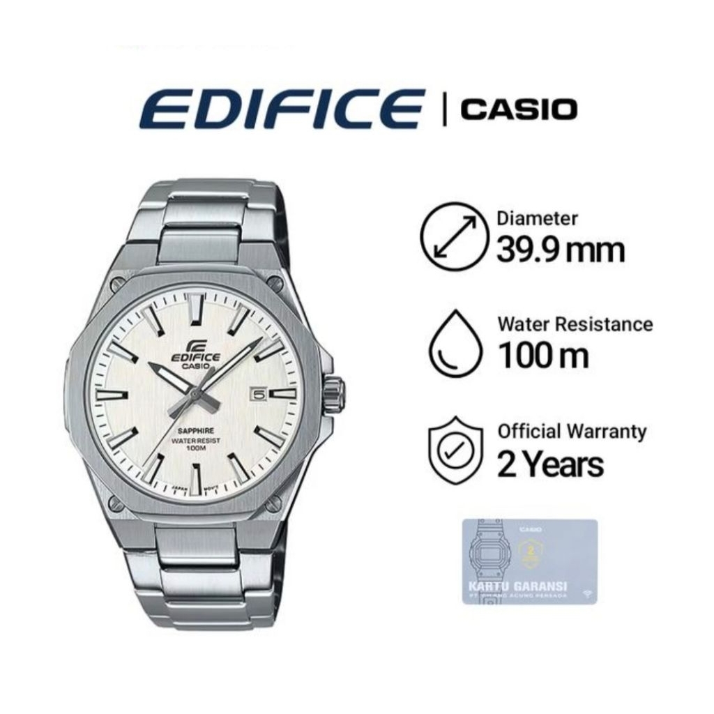 Casio Edifice EFR-S108D-7A / EFR-S108D-7AVUDF Jam Tangan Pria Original