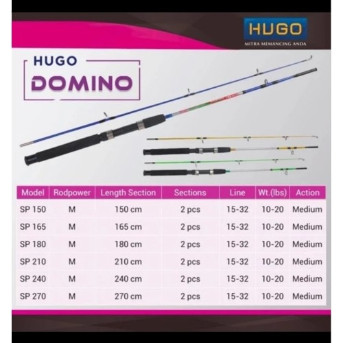 Hugo Domino Joran Pancing Fiber Solid 240 270 cm