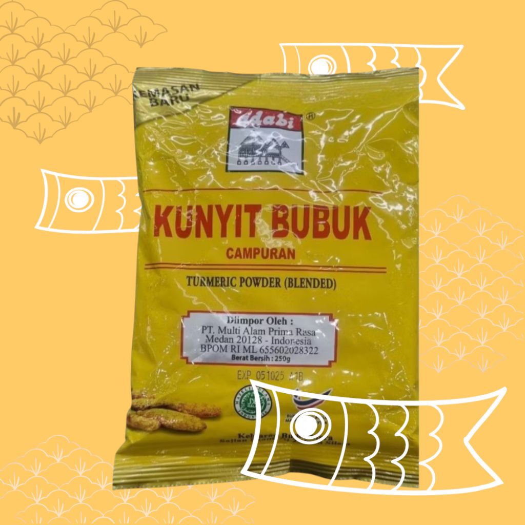 

Adabi Kunyit Bubuk Campuran 250gr|Turmeric Powder