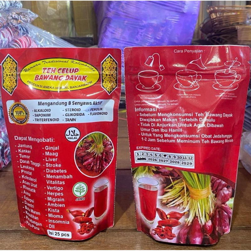 

Teh Bawang Dayak Khas Herbal Kalimantan