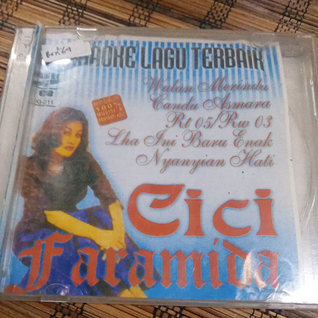 VCD LAGU TERBAIK CICI FARAMIDA BOX264