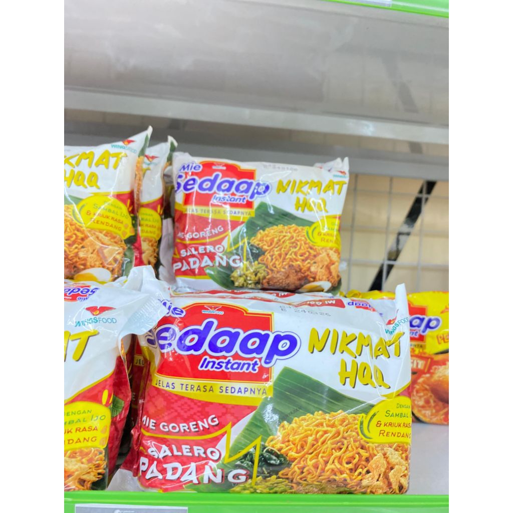 

Mie Sedaap Goreng Instan Rasa Salero Padang (3pcs, 5pcs, 12pcs)