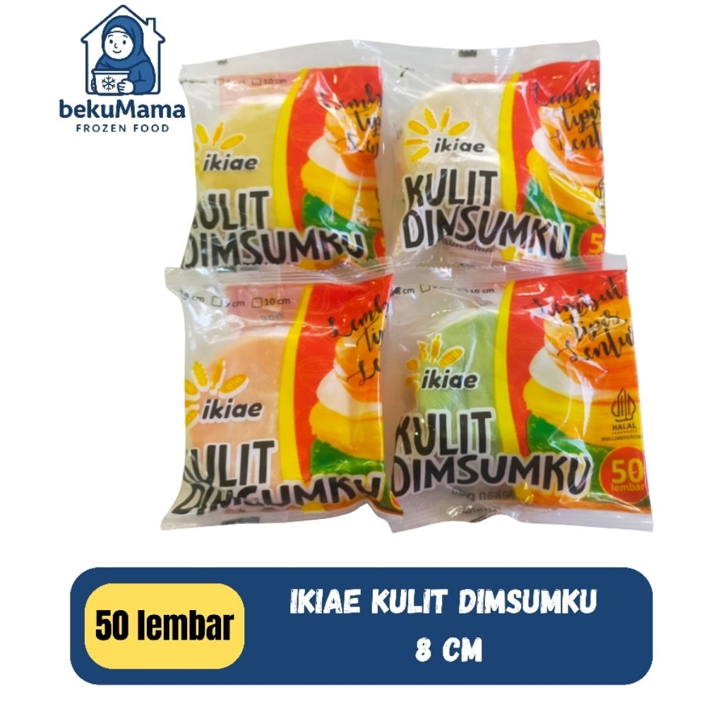 

KULIT DIMSUMKU Ikiae 8cm (putih, kuning, hijau, oren)