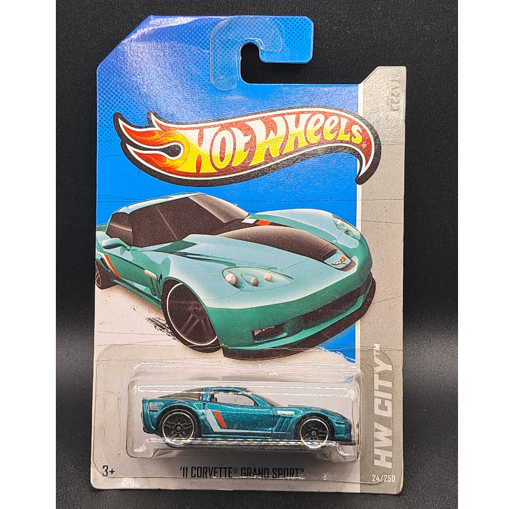 2013 Hot Wheels - '11 Corvette Grand Sport - Blue