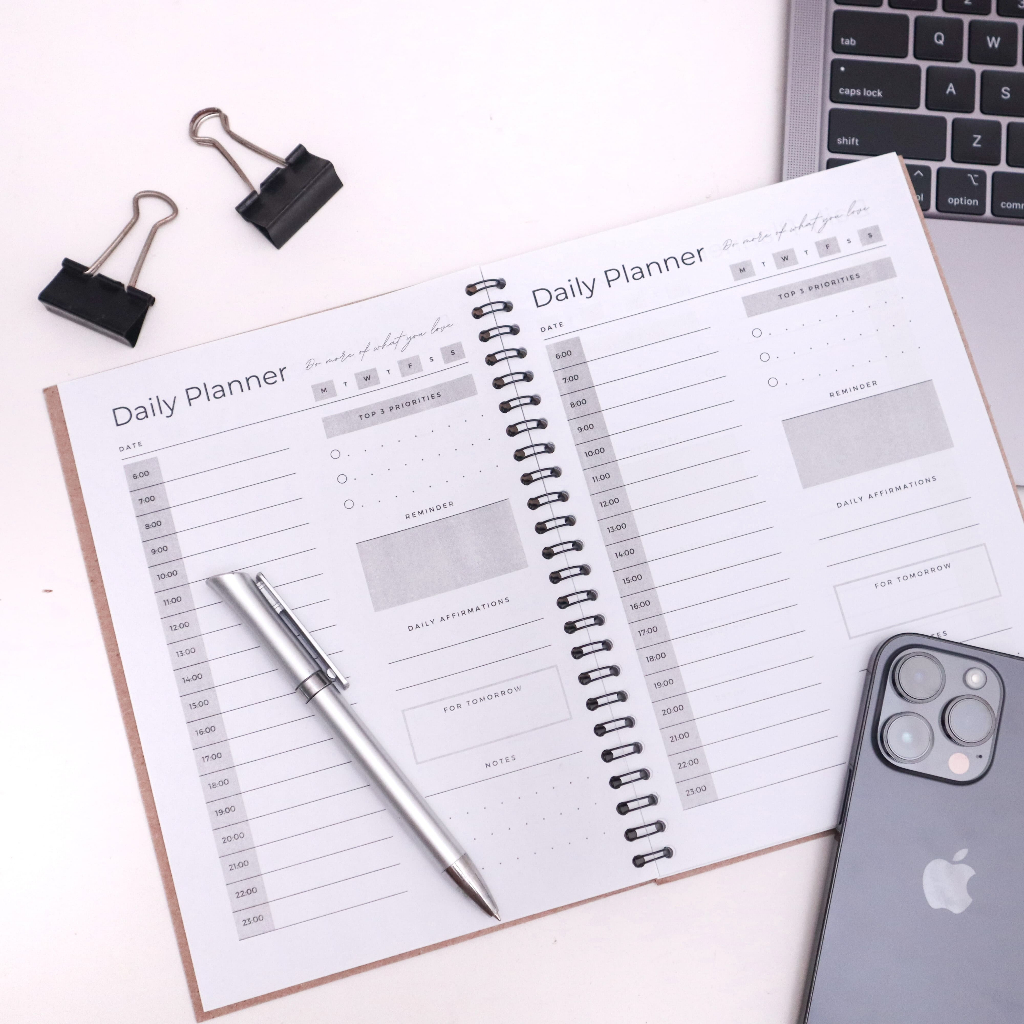 

Planner Book / Buku Tulis Agenda Notebook A5 / Buku Catatan Sekolah