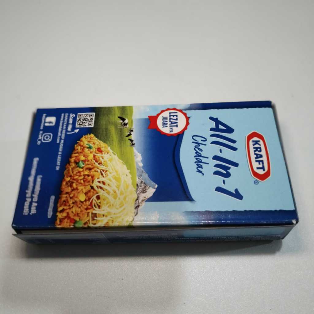 

Kraft Keju All-in-1 Cheddar Cheese 165gr