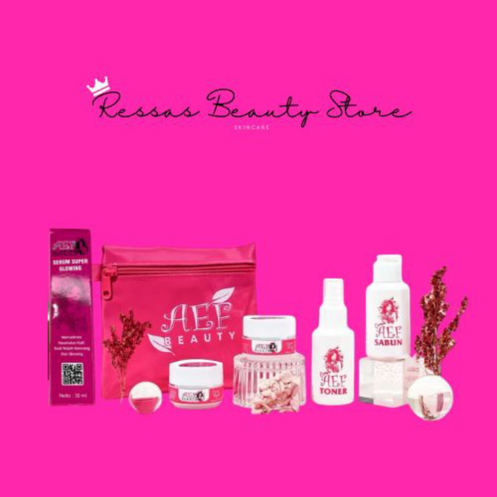 PAKET PERAWATAN AEF BEAUTY GLOW + SERUM GLOW AEF BEAUTY SKINCARE BPOM HALAL