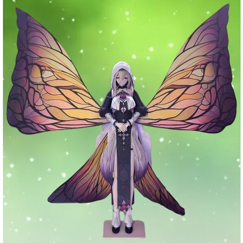 DIY Figure Kertas Honkai Impact Aponia
