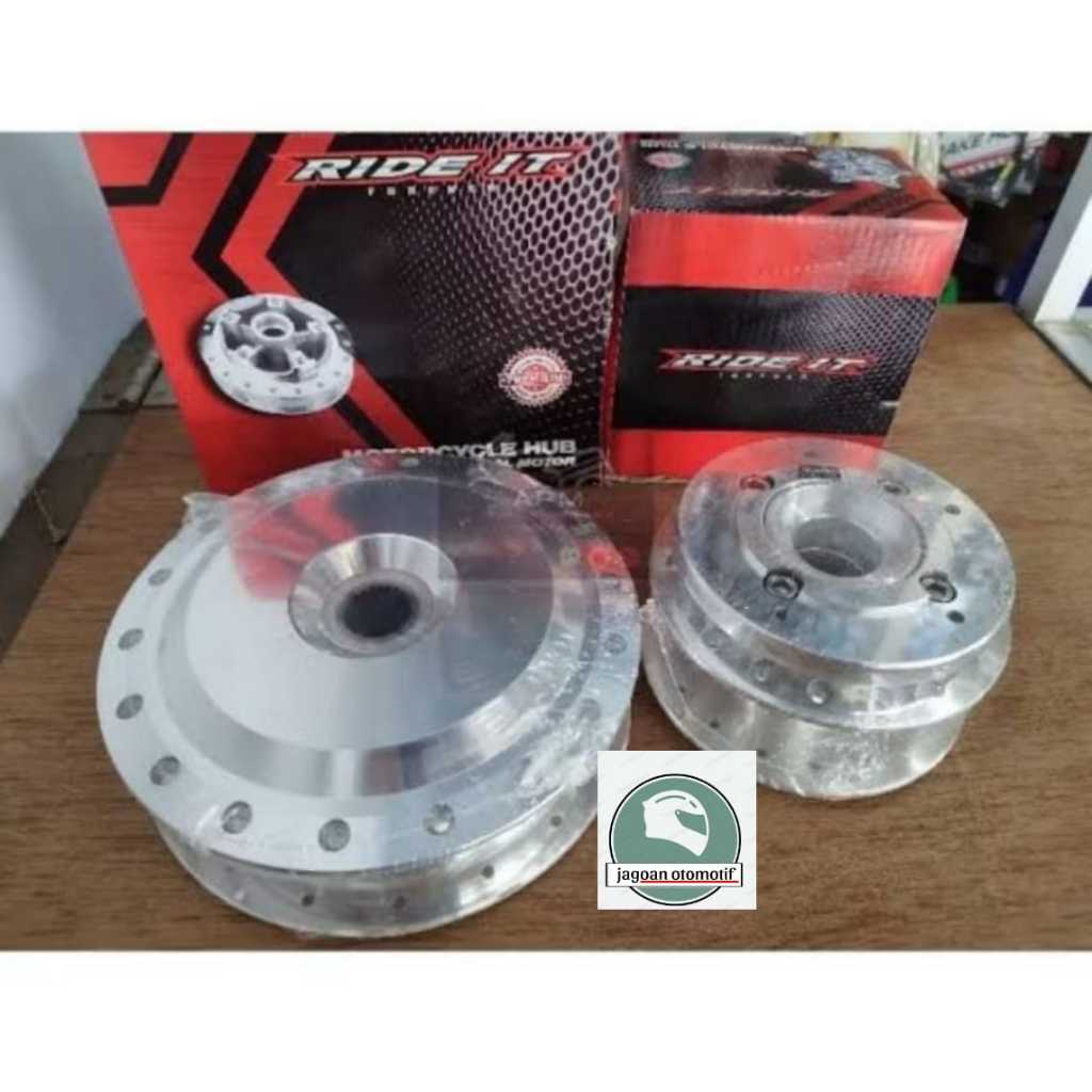 tromol set depan belakang vario 150 new crome/tromol vario 150 new lobang 5 ride it