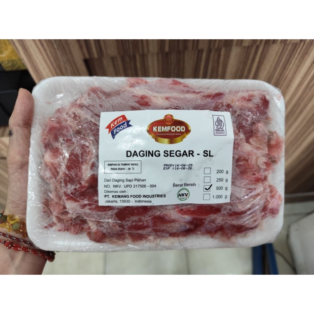 

[KEMFOOD] Daging Slice /Shortplate 500gr /beef slice