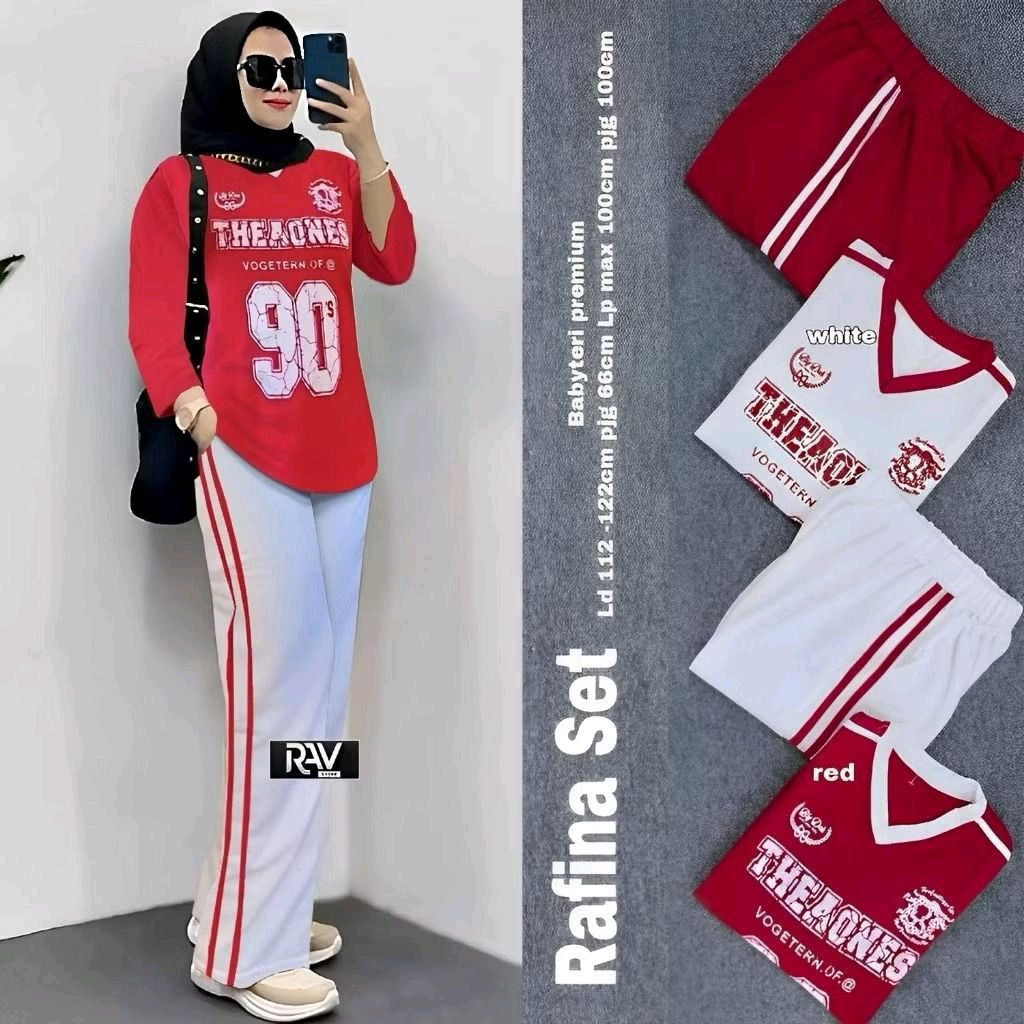 Baju setelan merah putih