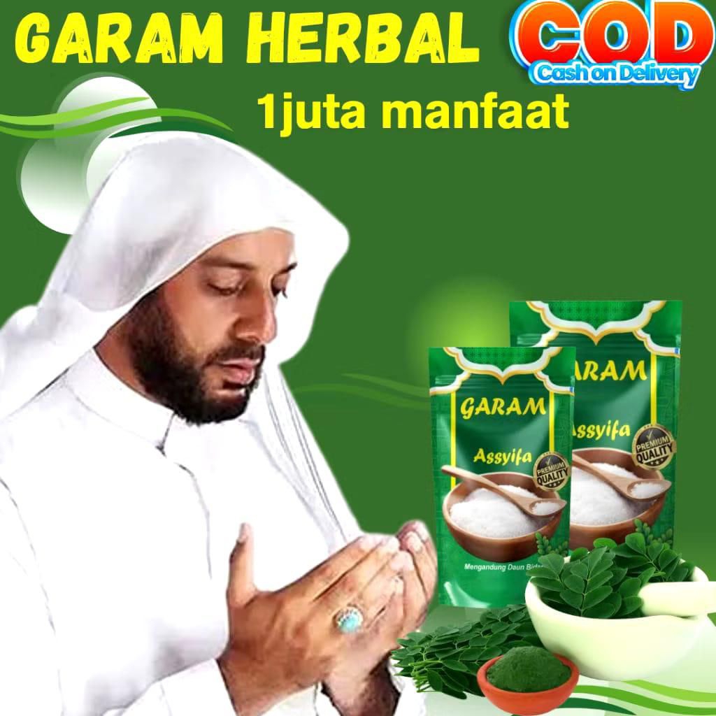 

GARAM AS-SYIFA 100gr HERBAL ALAMI UNTUK TERAPI KESEHATAN PADA TUBUH DAN LINGKUNGAN 100%ORIGINAL