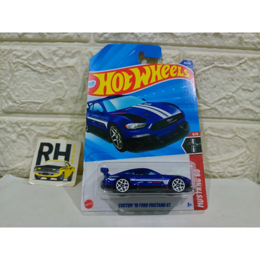 Hot wheels Custom'18 Ford Mustang GT