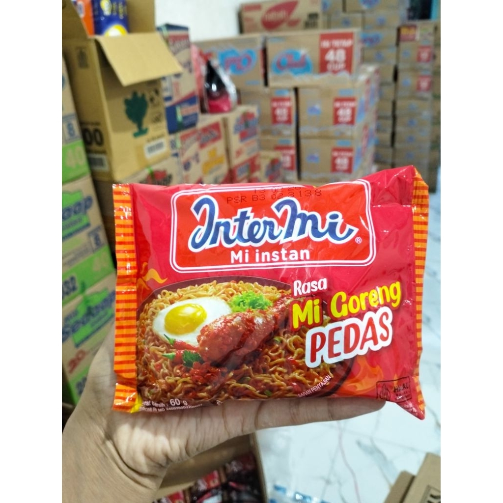 

INTERMIE GORENG PEDAS 60gram / MIE INSTAN