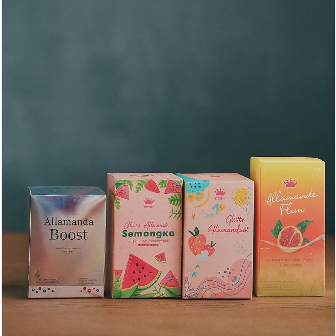 

Gluta & Flim Allamanda Collagen Drink Minuman Colagen Bubuk Mencerahkan Merawat Pelangsing By Sisca Chic Penurun Berat Badan ORIGINAL HALAL BPOM