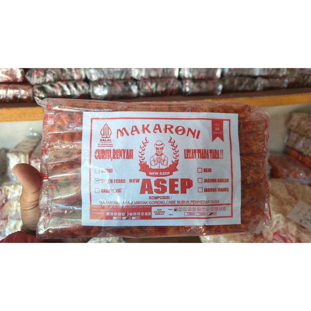

MAKARONI ASEP ISI 25PCS